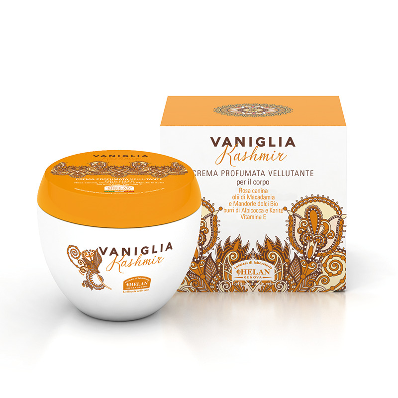 VANIGLIA KASHMIR CREMA PROFUMATA VELLUTANTE PER IL CORPO 200 ML - Farmastop