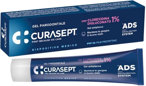 CURASEPT ADS GEL PARODONTALE CLOREXIDINA DIGLUCONATO 1% 30 ML - Farmastop