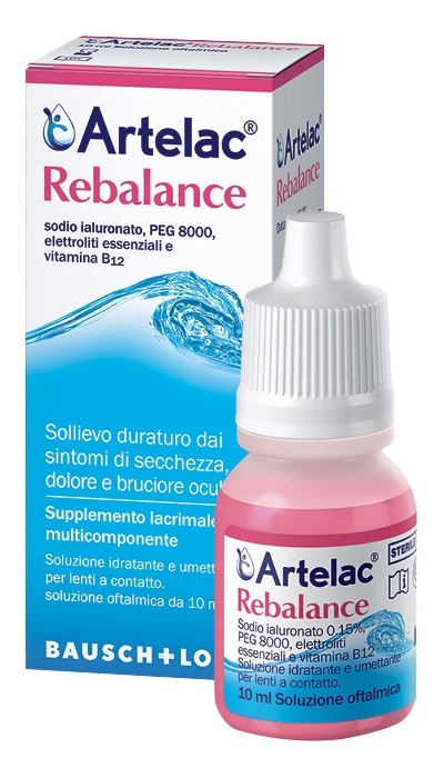ARTELAC REBALANCE GOCCE OCULARI MULTIDOSE SENZA CONSERVANTI 10 ML - Farmastop