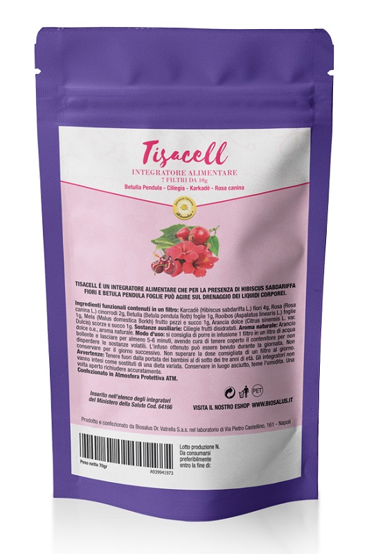 TISACELL TISANA 7 FILTRI 10 G - Farmastop