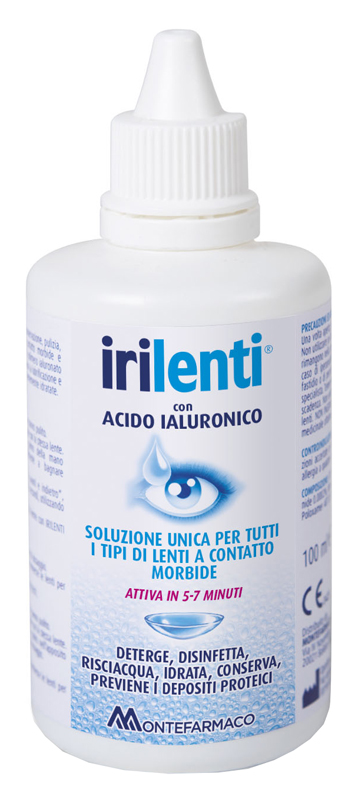 SOLUZIONE UNICA PER LENTI A CONTATTO IRILENTI 100ML - Farmastop