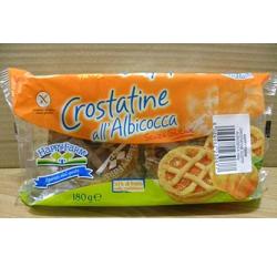 HAPPY FARM CROSTATA DI ALBICOCCHE SENZA GLUTINE 180 G - Farmastop