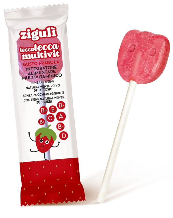 ZIGULI MULTIVIT LECCA LECCA FRAGOLA 8,2 G - Farmastop