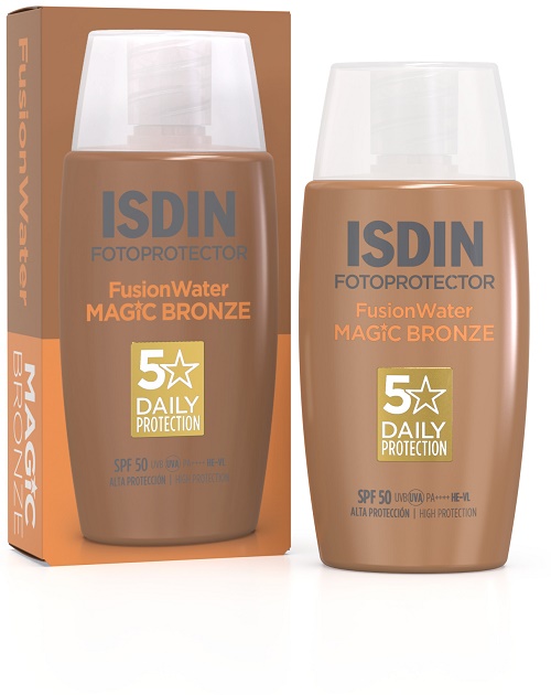 FUSION WATER MAGIC COLOR BRONZE SPF50 50 ML - Farmastop