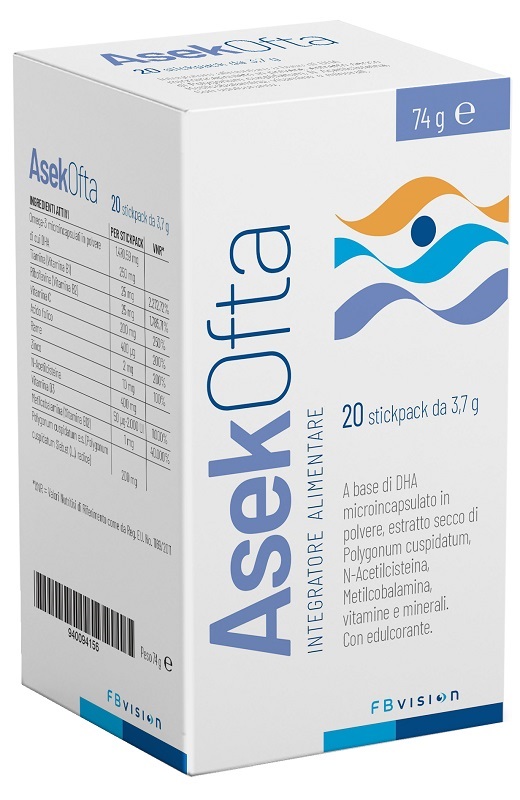 ASEK OFTA 20 STICKPACK - Farmastop