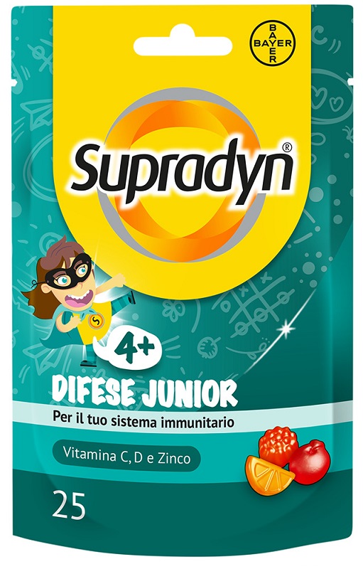 SUPRADYN DIFESE JUNIOR 25 CARAMELLE GOMMOSE - Farmastop