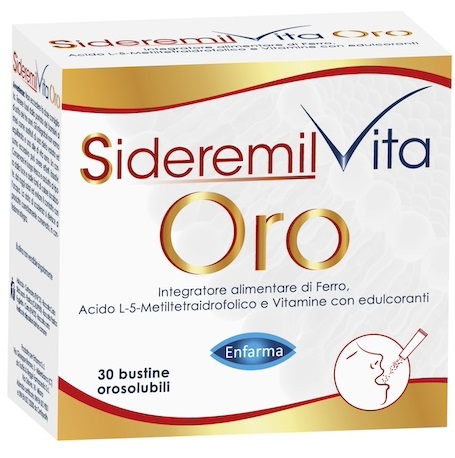 SIDEREMIL VITA ORO 30 BUSTINE - Farmastop