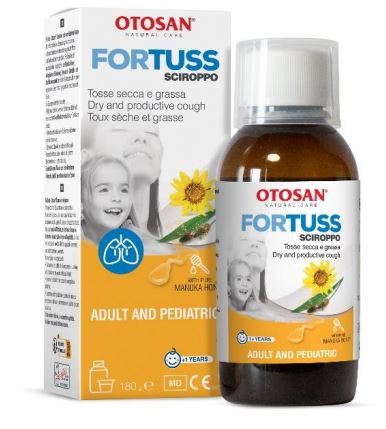 OTOSAN FORTUSS SCIROPPO GOLA 180 G - Farmastop