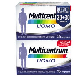MULTICENTRUM UOMO 30 + 30 PROMO 2017 - Farmastop