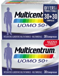 MULTICENTRUM UOMO50+ 30 + 30 PROMO 2017 - Farmastop