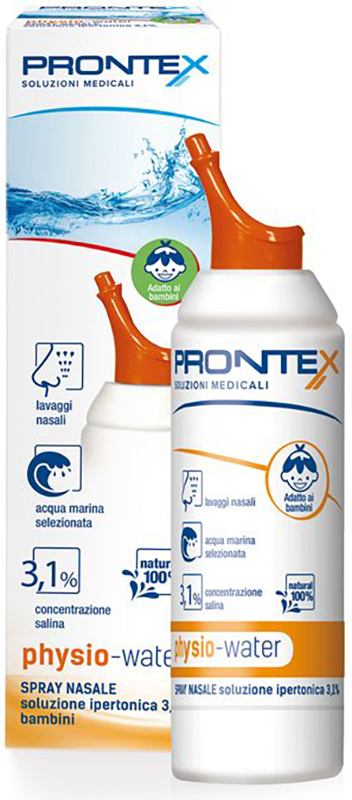 PHYSIO-WATER IPERTONICA SPRAY BABY - Farmastop
