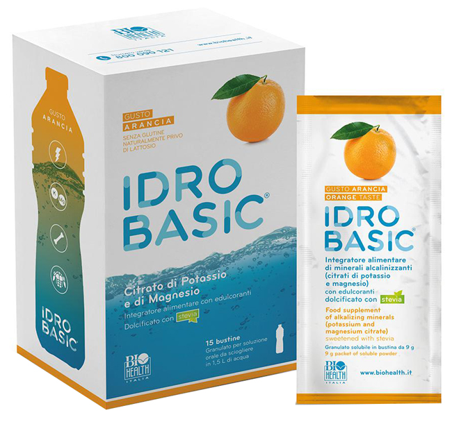 IDROBASIC ARANCIA 15 BUSTE - Farmastop