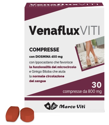VENAFLUX VITI 30 COMPRESSE - Farmastop