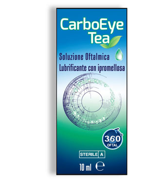 CARBOEYE TEA SOLUZIONE OFTALMICA LUBRIFICANTE CON IPROMELLOSA 10 ML - Farmastop