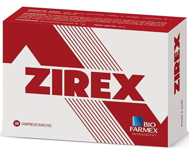 ZIREX 30 COMPRESSE RIVESTITE - Farmastop