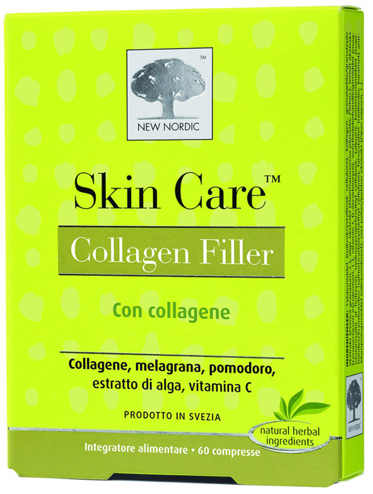SKIN CARE COLLAGEN FILLER 60 COMPRESSE - Farmastop