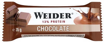 WEIDER FITNESS BARRETTA CIOCCOLATO 35 G - Farmastop
