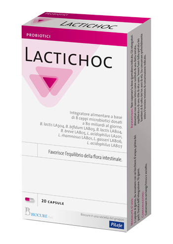 LACTICHOC 20 CAPSULE - Farmastop