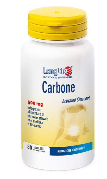 LONGLIFE CARBONE 80 TAVOLETTE - Farmastop