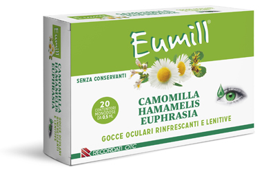 EUMILL GOCCE OCULARI 20 FLACONCINI MONODOSE 0,5 ML - Farmastop