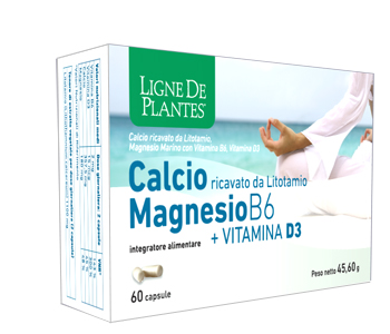CALCIO + MAGNESIO B6 + VITAMINA D3 60 CAPSULE - Farmastop