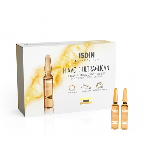 ISDINCEUTICS FLAVO C ULTRAGLICAN 10 FIALE - Farmastop