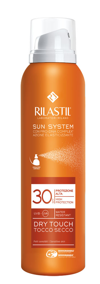 RILASTIL SUN SYSTEM DRY TOUCH SPF 30 200 ML - Farmastop