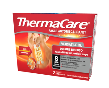 FASCIA AUTORISCALDANTE VERSATILE THERMACARE XL 2 PEZZI - Farmastop