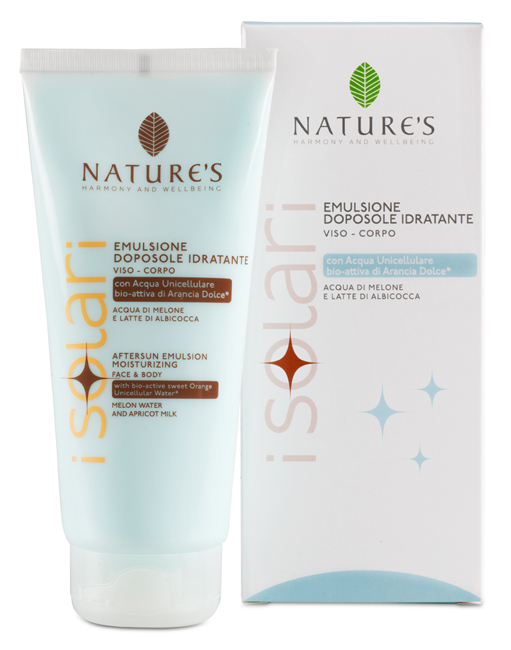 NATURE'S I SOLARI EMULSIONE DOPOSOLE VISO CORPO 400ML EDIZIONE LIMITATA 400 ML - Farmastop