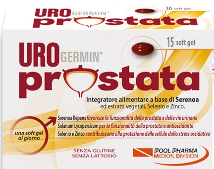 UROGERMIN PROSTATA 15 SOFTGEL - Farmastop