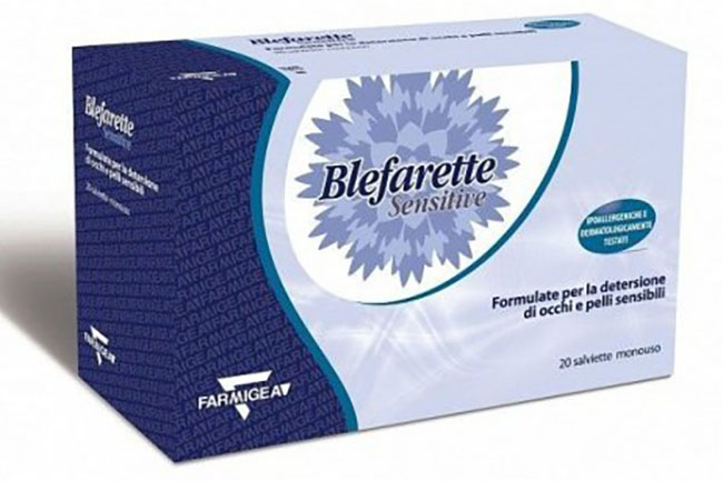 BLEFARETTE SENSITIVE SALVIETTE MONOUSO 20 PEZZI - Farmastop