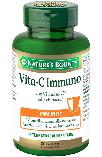 VITA C IMMUNO 60 TAVOLETTE - Farmastop