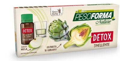 PESOFORMA NATURE DETOX SNELLENTE 6 FLACONCINI DA 10 ML - Farmastop