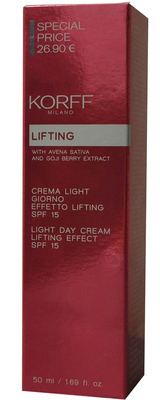 KORFF CREMA LIGHT GIORNO EFFETTO LIFTING SPF15 PROMO - Farmastop