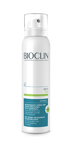 BIOCLIN DEO 24H SPRAYAY DRY SENZA PROFUMO - Farmastop
