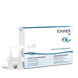 TONIMER LAB GOCCE OCULARI MONODOSE 15 X 0,5 ML - Farmastop