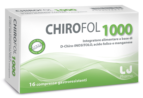CHIROFOL 1000 16 COMPRESSE GASTRORESISTENTI - Farmastop