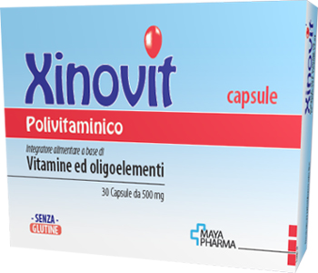 XINOVIT POLIVITAMINICO 30 CAPSULE DA 500 MG - Farmastop