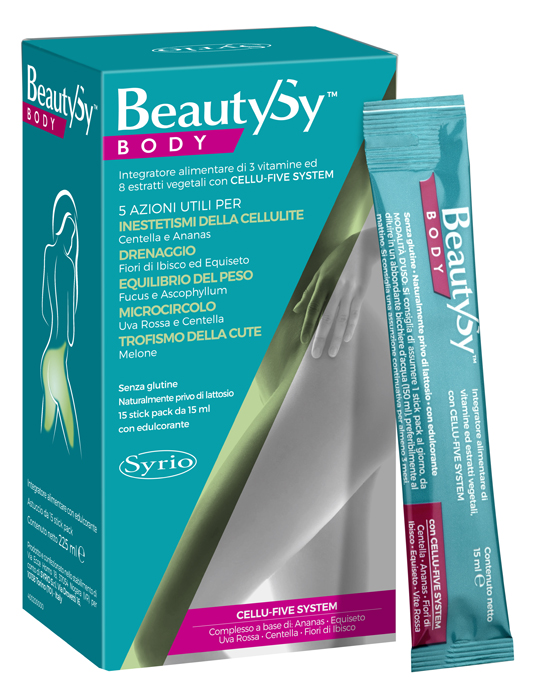 BEAUTY SY BODY 15 STICK PACK - Farmastop