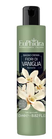 EUPHIDRA BAGNOCREMA NUTR VANIGLIA BAGNO CREMA IN FLACONE CON ETICHETTA - Farmastop