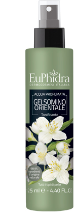 EUPHIDRA ACQUA PROFUMATA GELSOMINO IN FLACONE CON ETICHETTA POMPA SPRAY - Farmastop