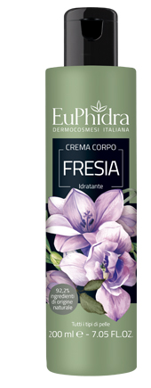 EUPHIDRA CREMA CORPO IDRATANTE FRESIA IN FLACONE CON ETICHETTA - Farmastop