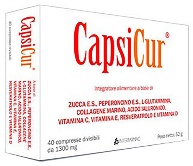 CAPSICUR 40 COMPRESSE - Farmastop