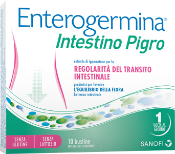 ENTEROGERMINA INTESTINO PIGRO 10 BUSTINE - Farmastop