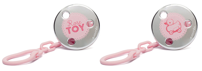 SUAVINEX ROSE TOY CLIP GIOIELLO ROSA - Farmastop
