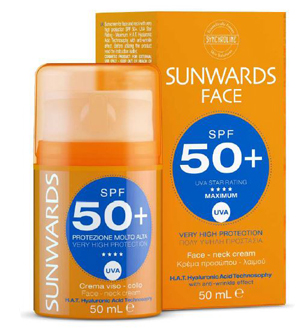 SUNWARDS FACE CREAM SPF 50+ 50 ML - Farmastop