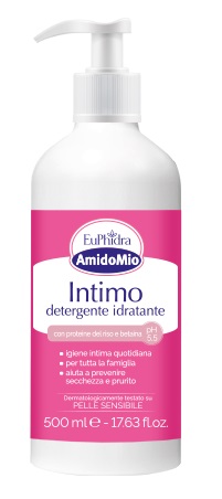 EUPHIDRA AMIDOMIO INTIMO DETERGENTE IDRATANTE 500 ML - Farmastop