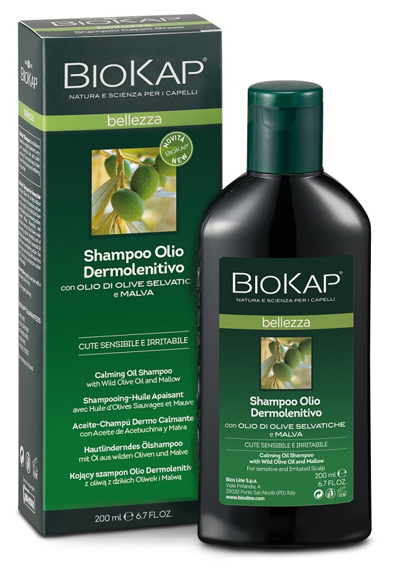 BIOKAP SHAMPOO OLIO DERMOLENITIVO 200 ML - Farmastop