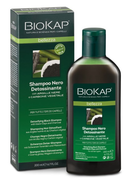 BIOKAP SHAMPOO NERO DETOSSINANTE 200 ML - Farmastop