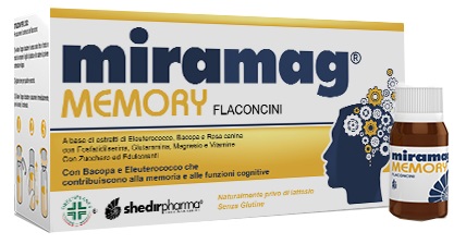 MIRAMAG MEMORY 10 FLACONCINI MONODOSE CON TAPPO DOSATORE 10 ML - Farmastop